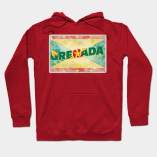 Grenada Vintage style retro souvenir Hoodie